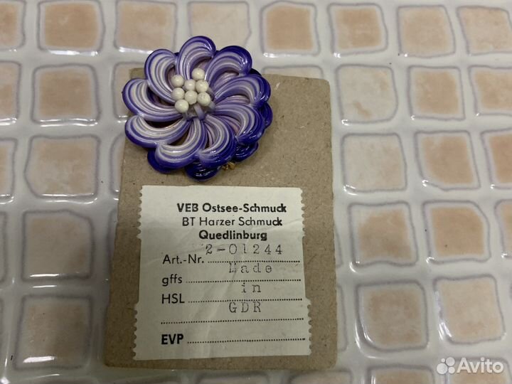 Брошь винтаж СССР