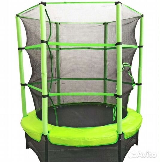 Детский батут с сеткой