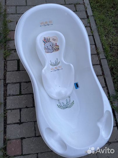Детская ванна с термометром