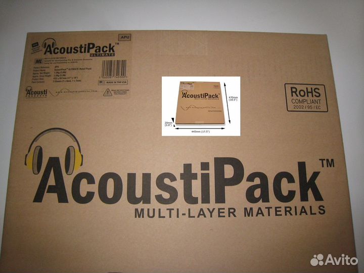 Комплект AcoustiPack ultimate PC Soundproofing Kit
