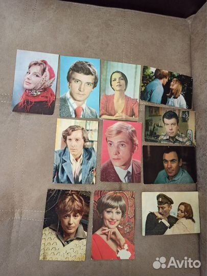 Открытки Актеры СССР