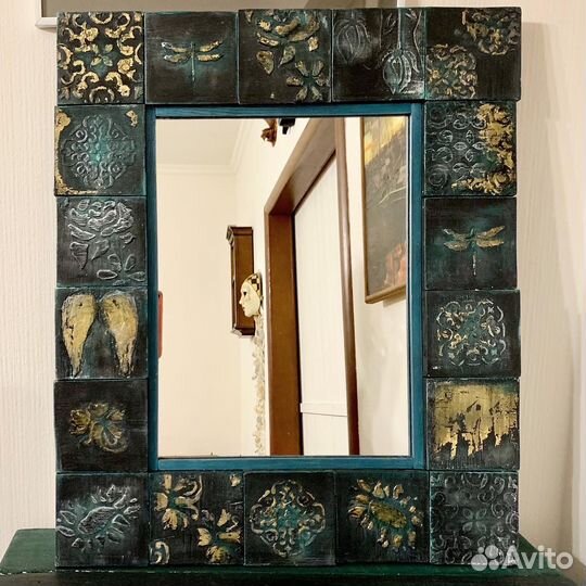 Зеркало настенное ручной работы