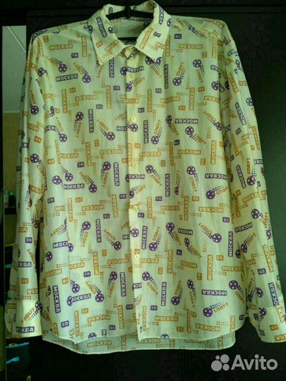 Эксклюзивная рубашка Москва Олимпиада 80