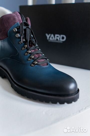 Ботинки мужские высокие кожа Rude