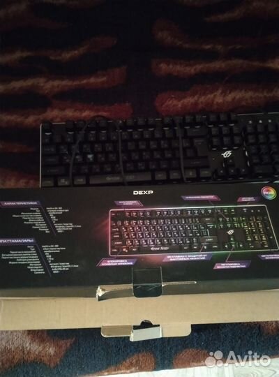 Клавиатура проводная dexp Hellfire GK-100 G010