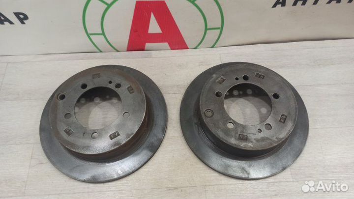 Диск тормозной задний Mitsubishi Lancer 9 CS5W