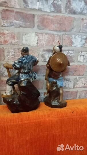 Фарфоровые статуэтки Китай 50 годы