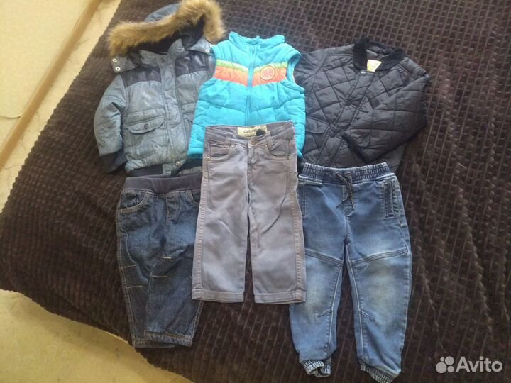 Пакет одежды для мальчика на весну 2-3 года