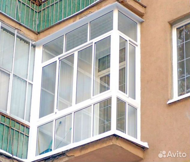 Остекление балконов и лоджий под ключ O8500