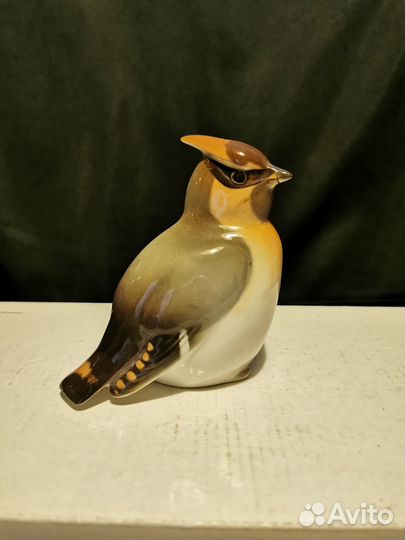 Керамическая статуэтка СССР птица