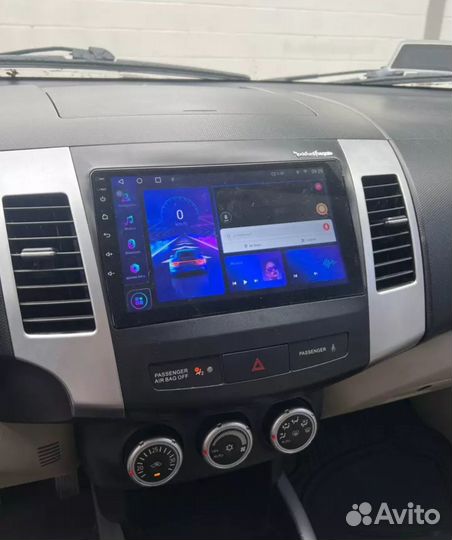 Магнитола Mitsubishi Outlander 2 андроид новая