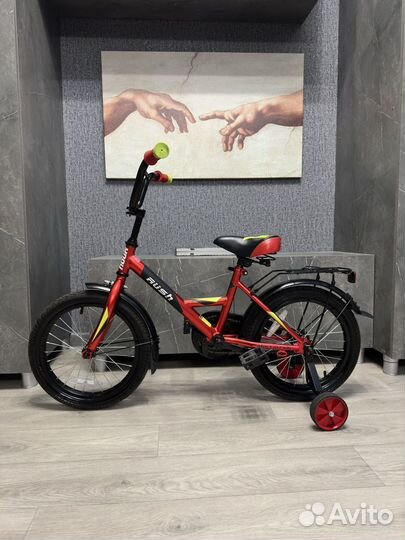 Детский велосипед rush r16