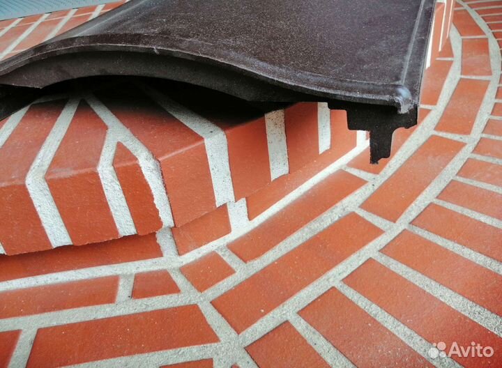 Парапет на забор монблан 300-310 мм