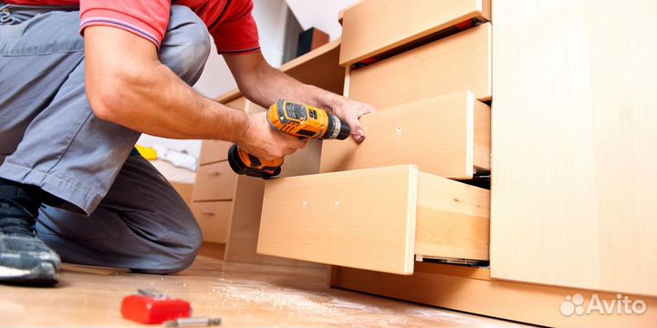 Сборка,разборка,ремонт мебели на дому