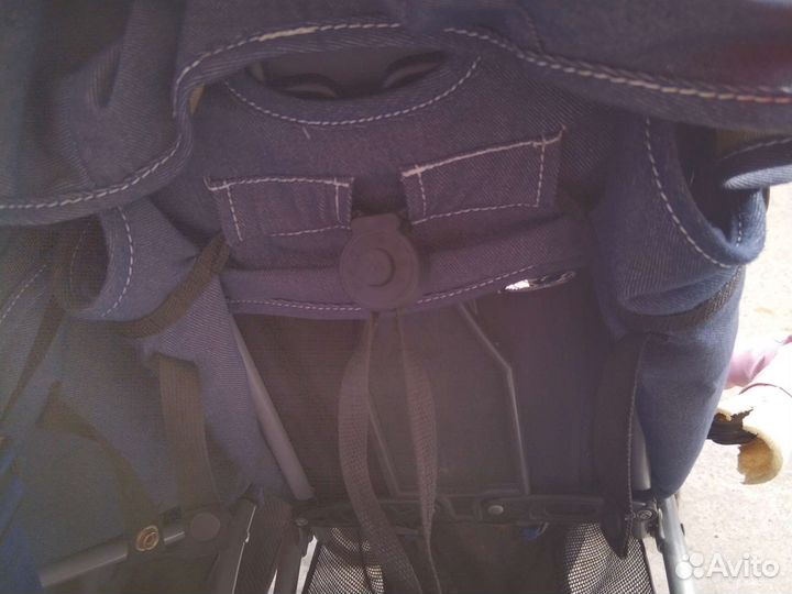 Коляска для двойни трость