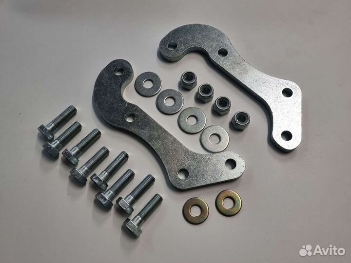 Переходные пластины тормозов ваз Нива суппорт 2108