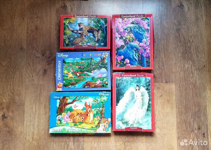 Пазлы- 350, 500, 1000