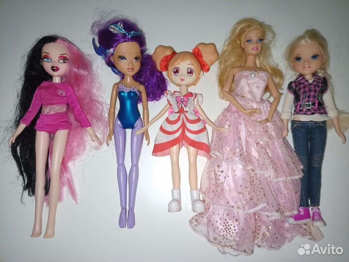 Кукла много разных. Обмен