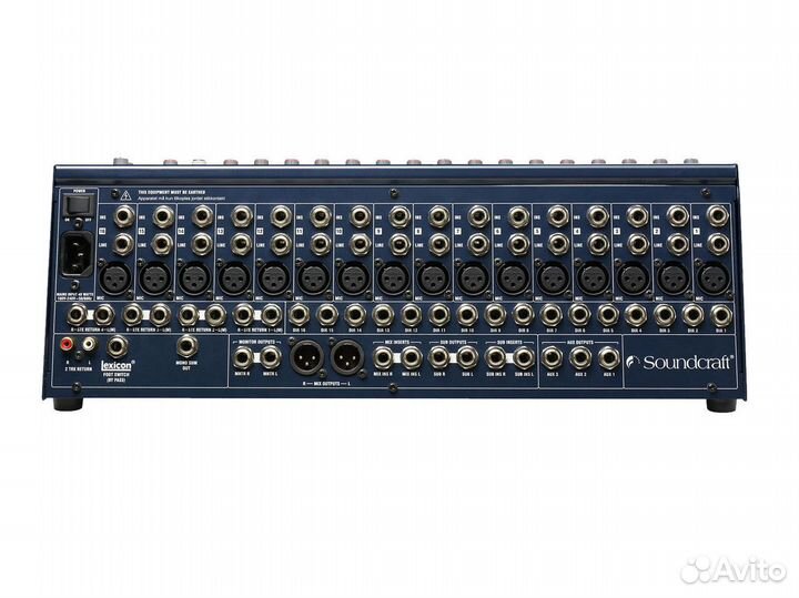 Soundcraft FX16ii микшерный пульт