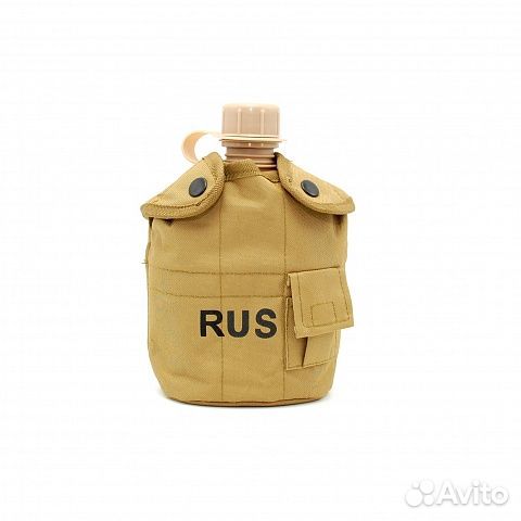 Фляга тактическая с котелком