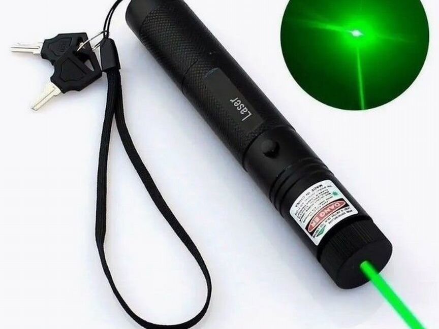 Мощная Лазерная указка Green Laser 303