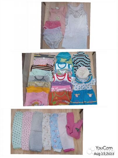 Вещи пакетом на девочку