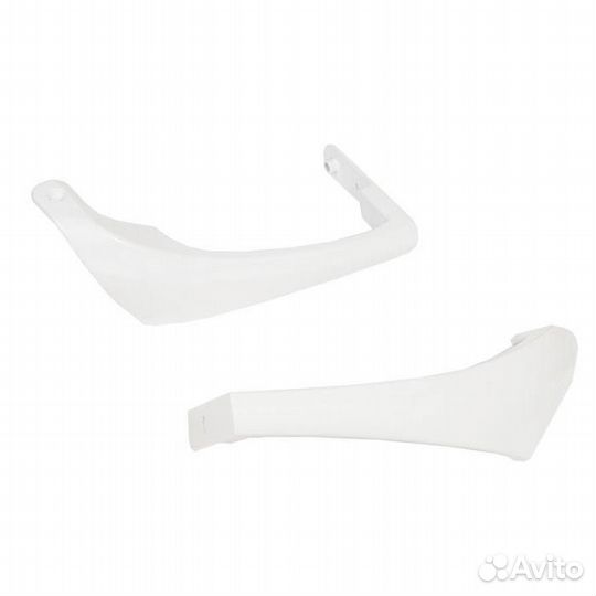 Ручка двери холодильника Бирюса, белая (комплект 2