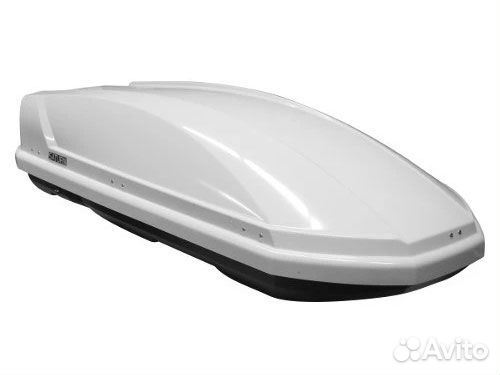 Багажник автобокс на крышу Saturn 520 White Bracke