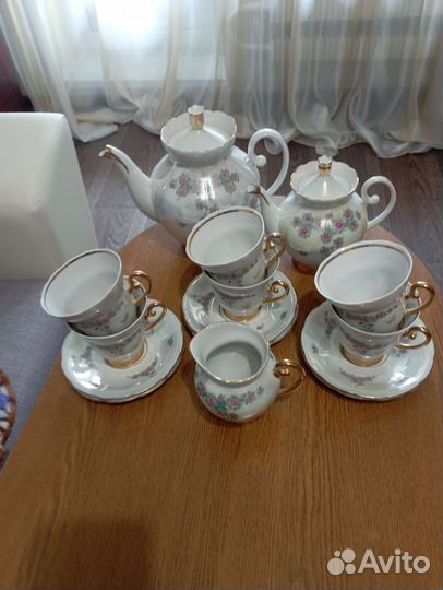 Чайный сервиз фарфор