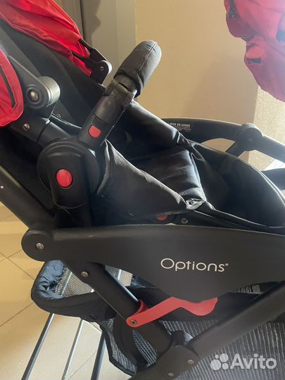 Коляска для двойни options