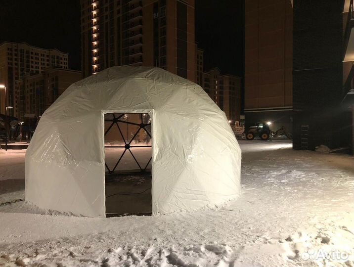 Геокупол для глэмпинга