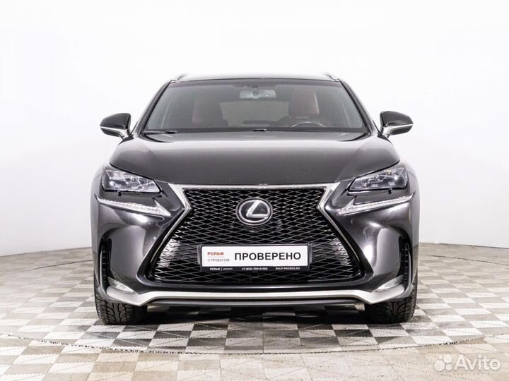 Lexus NX 2.0 AT, 2015, 142 515 км