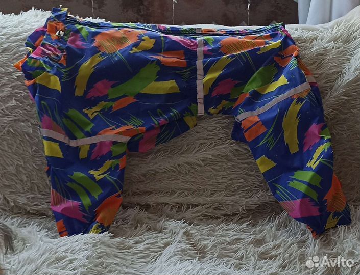 Дождевик на крупную собаку 60-64 см по спинке