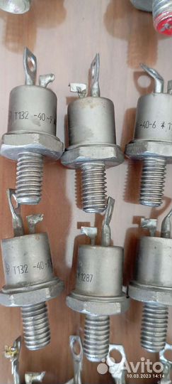 Тиристоры диоды реле сп б/у СССР