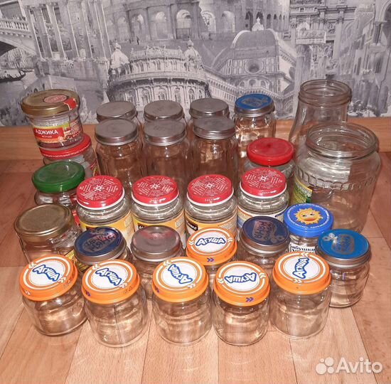 Банка стеклянная