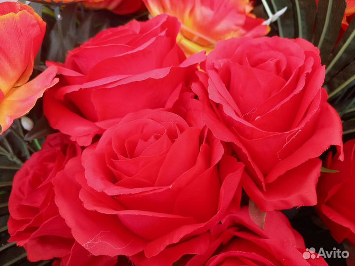 Искусственные цветы, разные, отличное качество