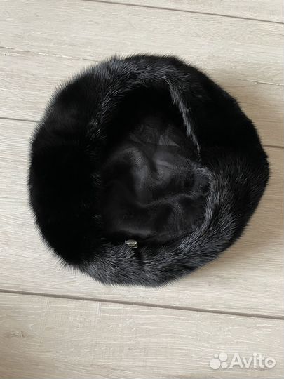 Берет норковый новый