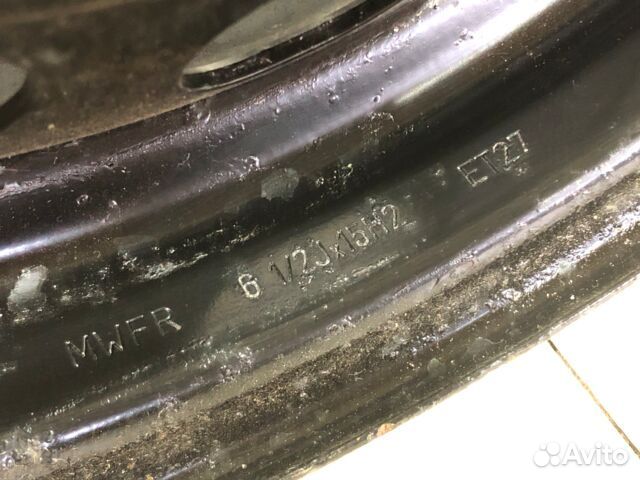 Диск Peugeot 308 15 6.5 4 108