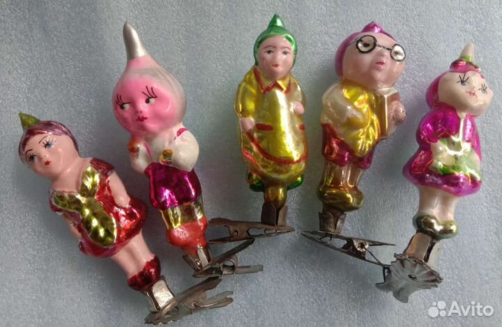 Елочные игрушки СССР