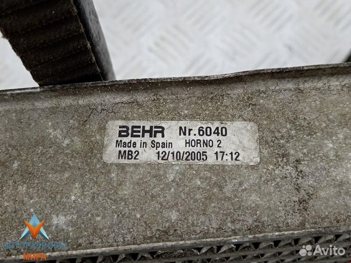 Интеркулер Renault Scenic 2 2005 8200700172