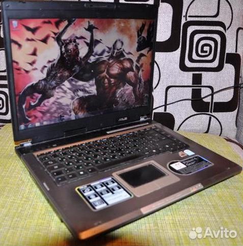 Рабочий ноутбук Asus A6R с wifi