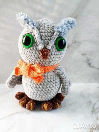 Вязаные игрушки ручной работы