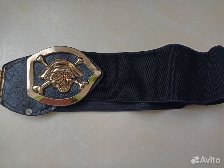 Ремень детский с пиратами