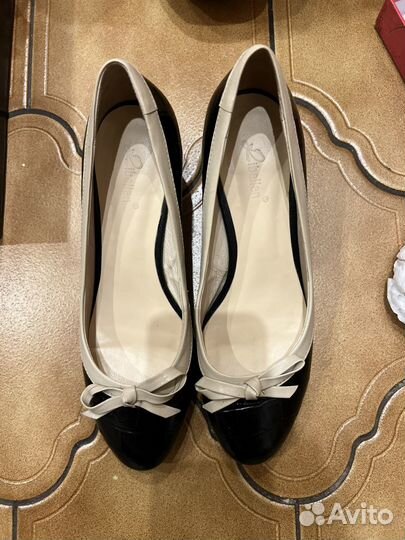 Балетки натуральная кожа 36 новые