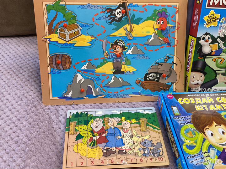 Настольные игры: монополия junior,bondibon,Dodo