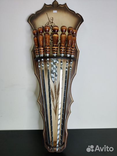 Подарочный набор шампуров в чехле, кейсе