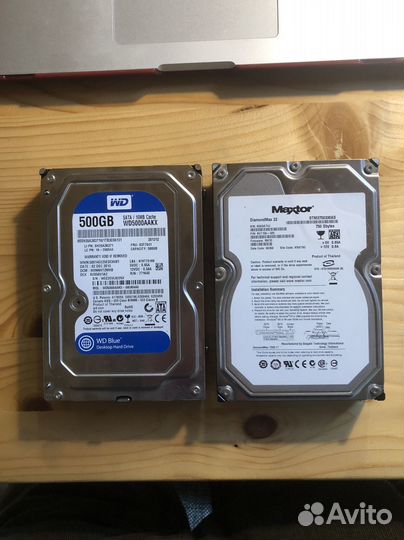 Жесткий диск 500гб, 750гб