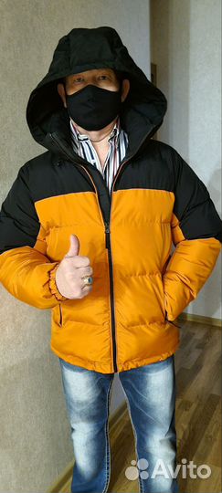 Куртка-пуховик zara Hooded. Размер XL 50 –54