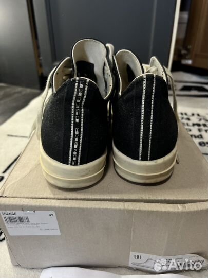 Rick Owens Ramones Low