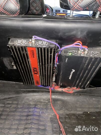 Сабвуфер и усилитель